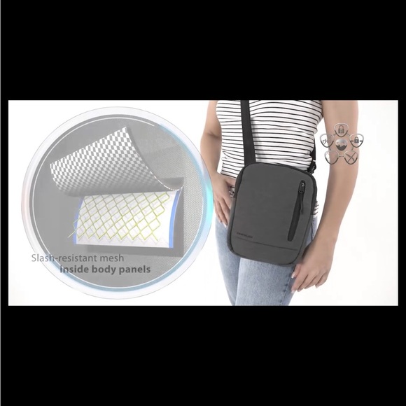 Travelon Anti-Theft Urban Crossbody Bag Travel-Black Anti-Theft, bag, purse - Picture 14 of 14